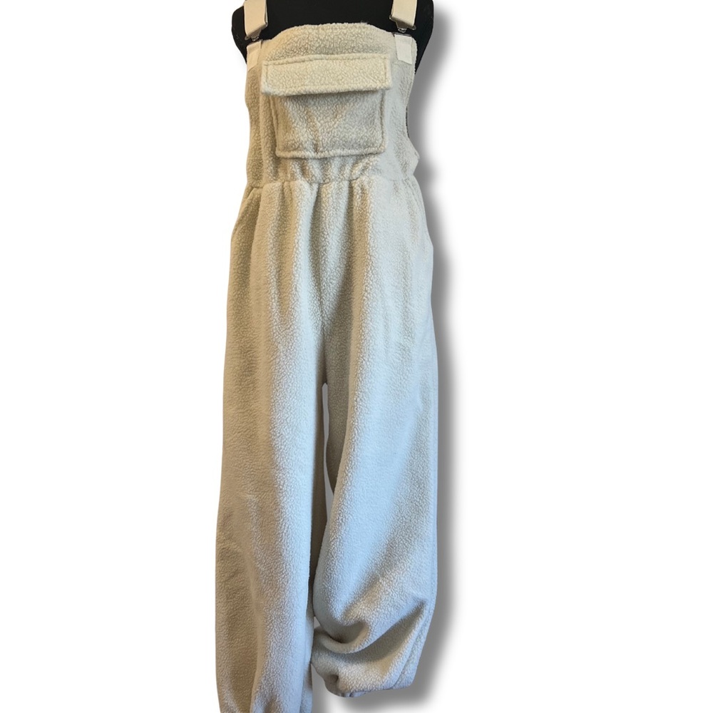 Cider Off-White Textured Romper
